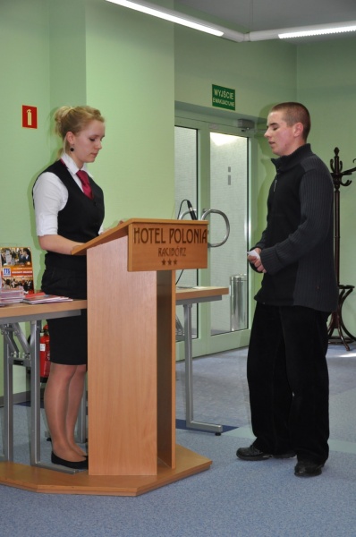 Zdjęcie w galerii na portalu naszwodzislaw.com: Karolina z ZSE druga w hotelarstwie wiadomości z regionu