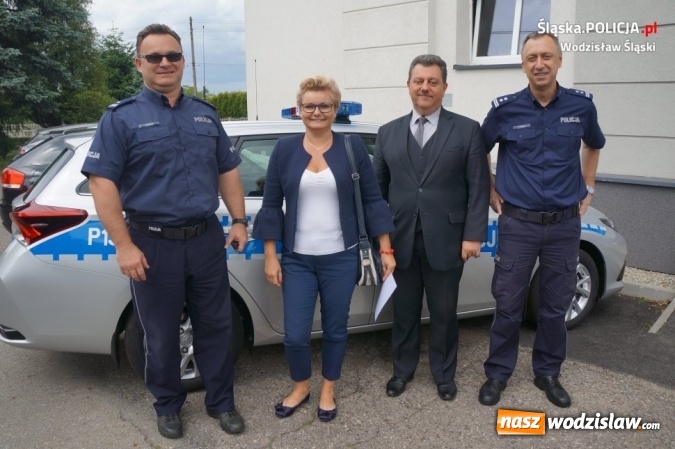 Zdjęcie w galerii na portalu naszwodzislaw.com: Policja podziękowała władzy z Pszowa  wiadomości z regionu
