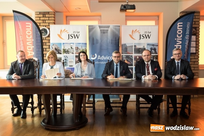 Zdjęcie w galerii na portalu naszwodzislaw.com: PWSZ podpisała porozumienie o współpracy z Jastrzębską Spółką Węglową wiadomości z regionu