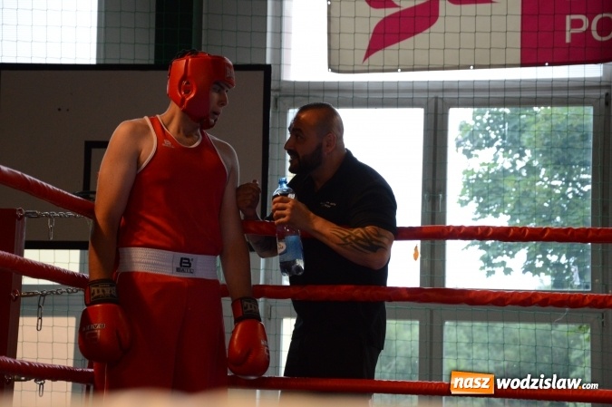 Zdjęcie w galerii na portalu naszwodzislaw.com: Polsko-brytyjskie zmagania na ringu w Wodzisławiu Śląskim  wiadomości z regionu