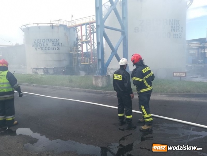 Zdjęcie w galerii na portalu naszwodzislaw.com: Pożar na terenie Koksowni Radlin! Ćwiczenia jednostek z powiatu wodzisławskiego wiadomości z regionu