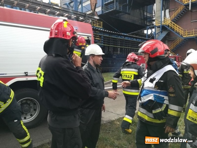 Zdjęcie w galerii na portalu naszwodzislaw.com: Pożar na terenie Koksowni Radlin! Ćwiczenia jednostek z powiatu wodzisławskiego wiadomości z regionu