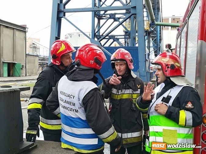 Zdjęcie w galerii na portalu naszwodzislaw.com: Pożar na terenie Koksowni Radlin! Ćwiczenia jednostek z powiatu wodzisławskiego wiadomości z regionu