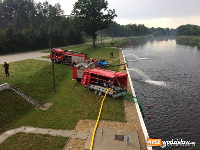 Zdjęcie w galerii na portalu naszwodzislaw.com: Strażacy sprawdzili czy są przygotowani do powodzi  wiadomości z regionu