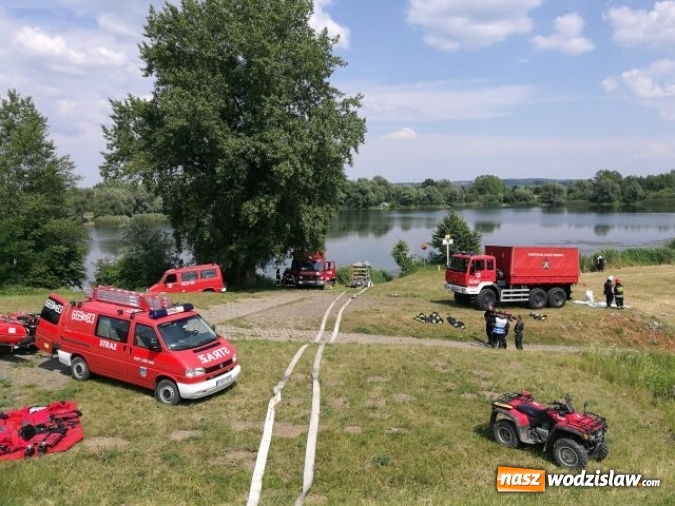 Zdjęcie w galerii na portalu naszwodzislaw.com: Strażacy sprawdzili czy są przygotowani do powodzi  wiadomości z regionu