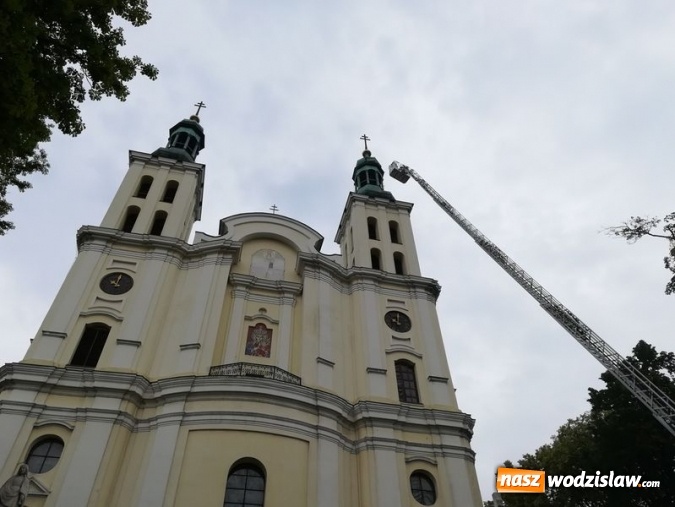 Zdjęcie w galerii na portalu naszwodzislaw.com: Obiekty sakralne nie mają przed strażakami żadnych tajemnic wiadomości z regionu