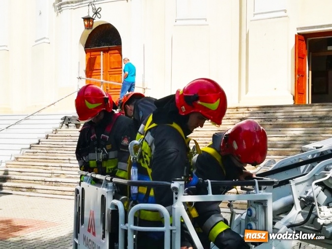 Zdjęcie w galerii na portalu naszwodzislaw.com: Obiekty sakralne nie mają przed strażakami żadnych tajemnic wiadomości z regionu
