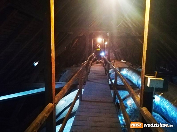 Zdjęcie w galerii na portalu naszwodzislaw.com: Obiekty sakralne nie mają przed strażakami żadnych tajemnic wiadomości z regionu