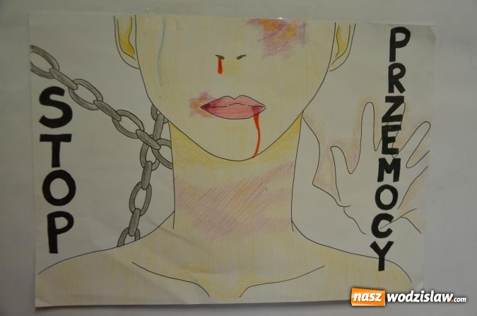 Zdjęcie w galerii na portalu naszwodzislaw.com: Artystycznie wyrazili sprzeciw wobec przemocy wiadomości z regionu