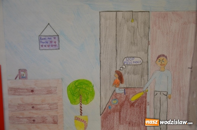 Zdjęcie w galerii na portalu naszwodzislaw.com: Artystycznie wyrazili sprzeciw wobec przemocy wiadomości z regionu