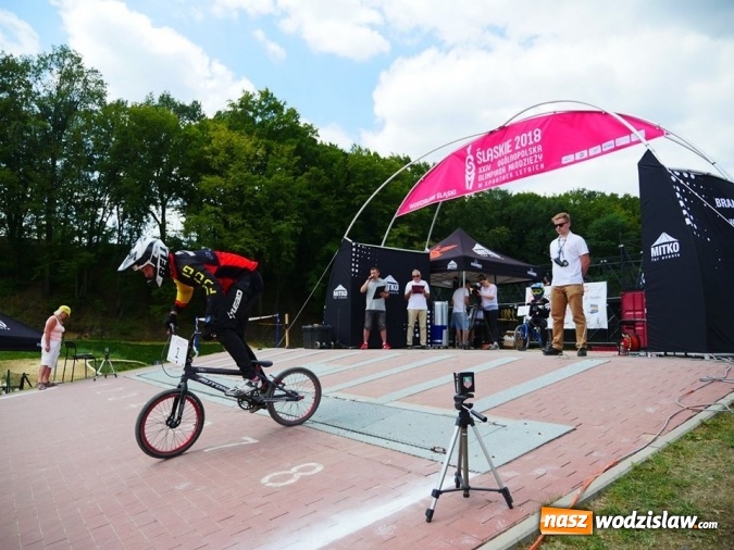 Zdjęcie w galerii na portalu naszwodzislaw.com: Ogólnopolskie zawody BMX Racing na Trzech Wzgórzach  wiadomości z regionu