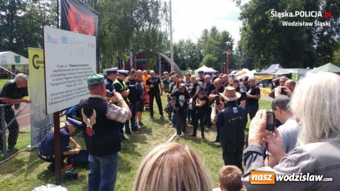 Zdjęcie w galerii na portalu naszwodzislaw.com: Mroczny zlot motocyklowy w Godowie wiadomości z regionu