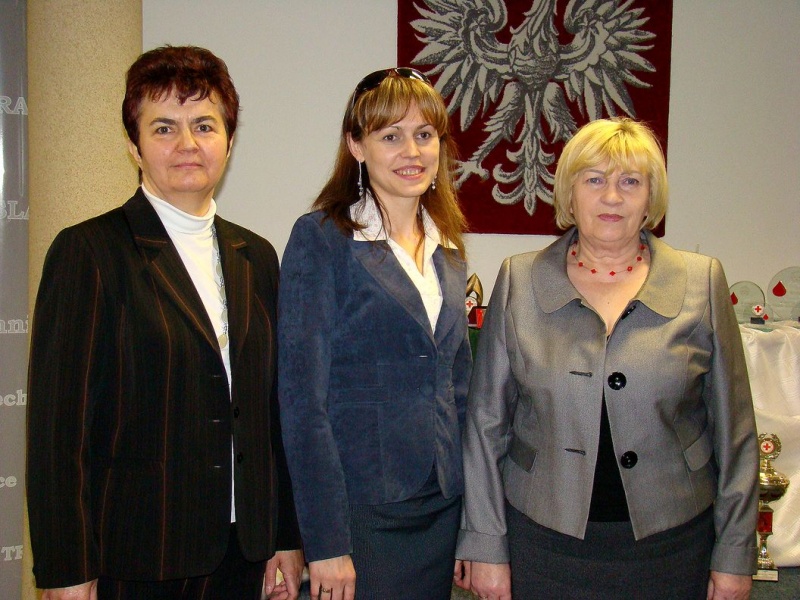 Zdjęcie w galerii na portalu naszwodzislaw.com: Przodownicy w oddawaniu krwi wiadomości z regionu