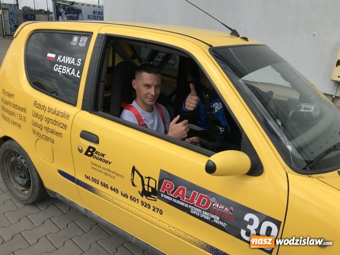 Zdjęcie w galerii na portalu naszwodzislaw.com: Racibórz-Nieboczowy. III Runda Rajdowego Pucharu Amatorów Super Sprint Prypeć  wiadomości z regionu