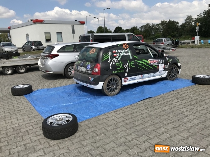 Zdjęcie w galerii na portalu naszwodzislaw.com: Racibórz-Nieboczowy. III Runda Rajdowego Pucharu Amatorów Super Sprint Prypeć  wiadomości z regionu