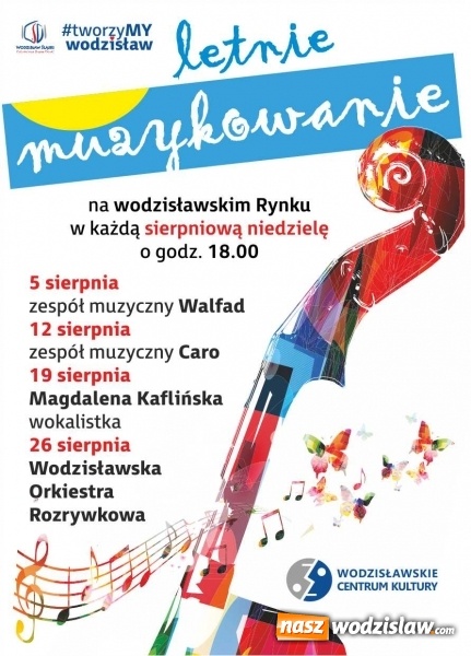 Zdjęcie w galerii na portalu naszwodzislaw.com: Przyjdź na letnie muzykowanie na Rynku z Wodzisławskim Centrum Kultury  wiadomości z regionu