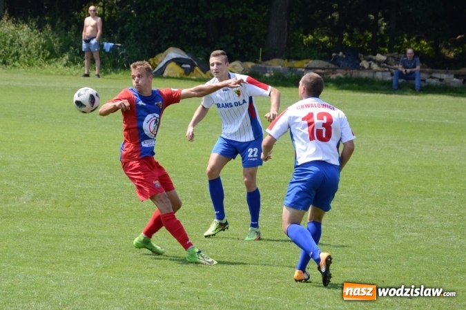Zdjęcie w galerii na portalu naszwodzislaw.com: Sparing. Odra Wodzisław pokonała beniaminka z Chwałowic wiadomości z regionu
