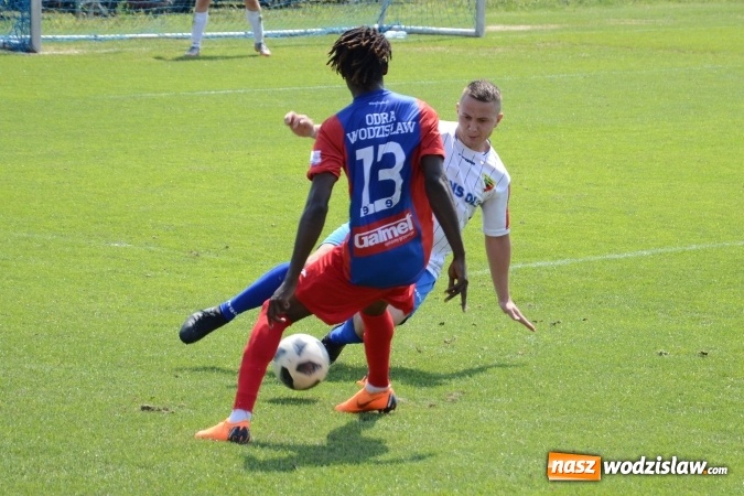 Zdjęcie w galerii na portalu naszwodzislaw.com: Sparing. Odra Wodzisław pokonała beniaminka z Chwałowic wiadomości z regionu