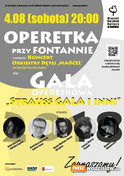 Zdjęcie w galerii na portalu naszwodzislaw.com: Operetka przy fontannie już 4 sierpnia w Radlinie wiadomości z regionu