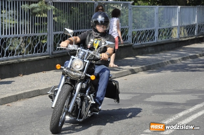 Zdjęcie w galerii na portalu naszwodzislaw.com: Odpustowa parada motocyklistów w Pogrzebieniu wiadomości z regionu