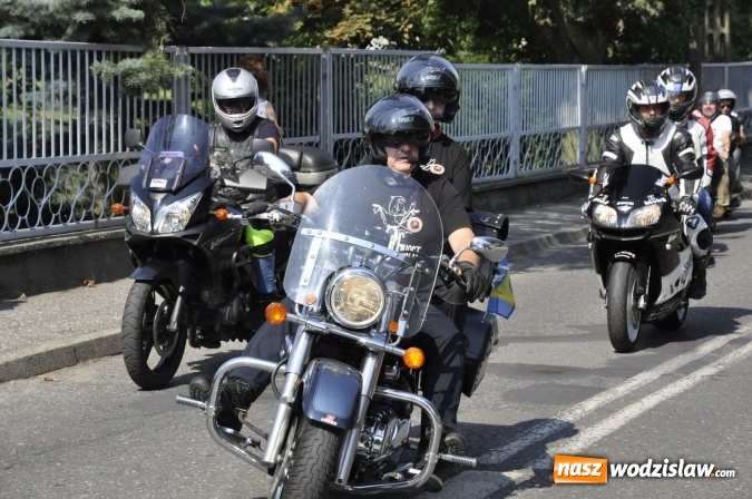 Zdjęcie w galerii na portalu naszwodzislaw.com: Odpustowa parada motocyklistów w Pogrzebieniu wiadomości z regionu