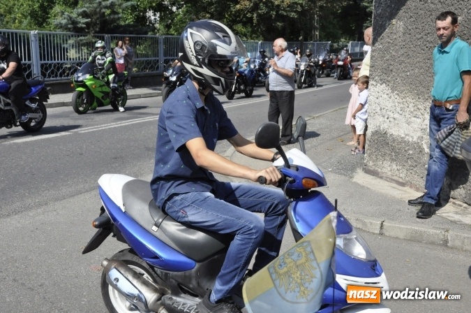 Zdjęcie w galerii na portalu naszwodzislaw.com: Odpustowa parada motocyklistów w Pogrzebieniu wiadomości z regionu