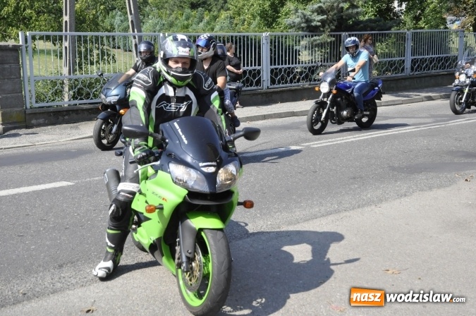Zdjęcie w galerii na portalu naszwodzislaw.com: Odpustowa parada motocyklistów w Pogrzebieniu wiadomości z regionu