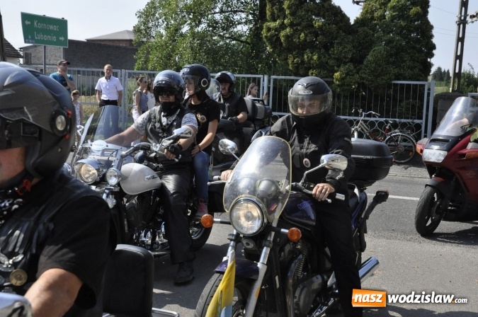 Zdjęcie w galerii na portalu naszwodzislaw.com: Odpustowa parada motocyklistów w Pogrzebieniu wiadomości z regionu