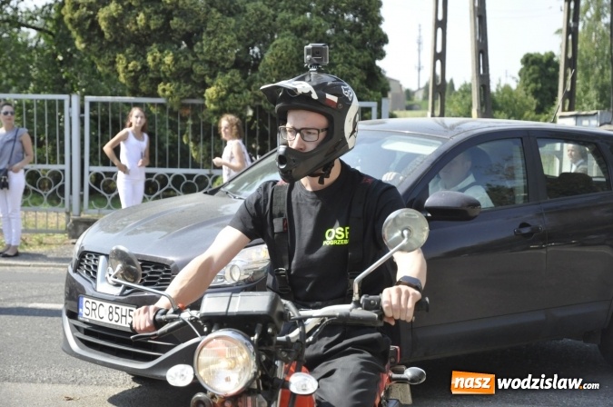 Zdjęcie w galerii na portalu naszwodzislaw.com: Odpustowa parada motocyklistów w Pogrzebieniu wiadomości z regionu