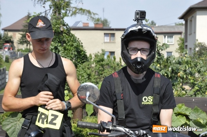 Zdjęcie w galerii na portalu naszwodzislaw.com: Odpustowa parada motocyklistów w Pogrzebieniu wiadomości z regionu