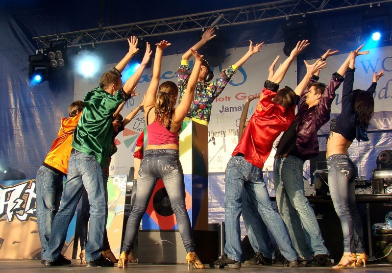 Zdjęcie w galerii na portalu naszwodzislaw.com: Roztańczony wodzi, wodzi, Wodzisław! wiadomości z regionu