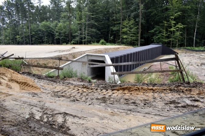 Zdjęcie w galerii na portalu naszwodzislaw.com: Pierwszy kilometr drogi Racibórz-Pszczyna gotowy wiadomości z regionu