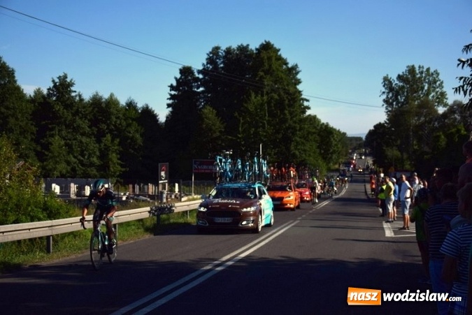 Zdjęcie w galerii na portalu naszwodzislaw.com: Tour de Pologne: Zobacz, jak w Mszanie i Połomi witano kolarzy  wiadomości z regionu