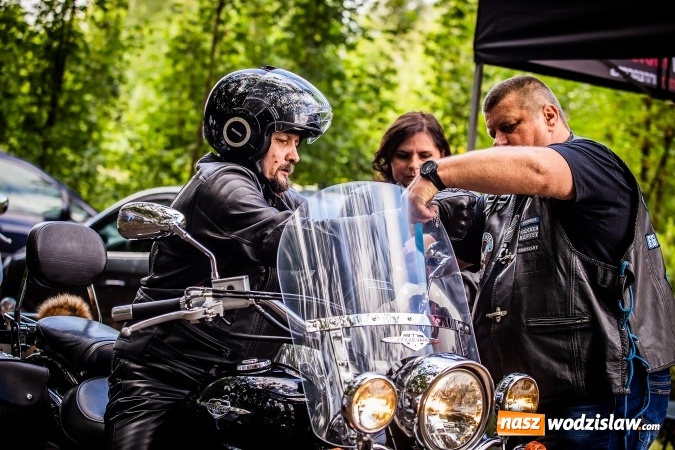 Zdjęcie w galerii na portalu naszwodzislaw.com: Parada ulicami miasta w ramach zlotu motocyklowego w Pszowie wiadomości z regionu