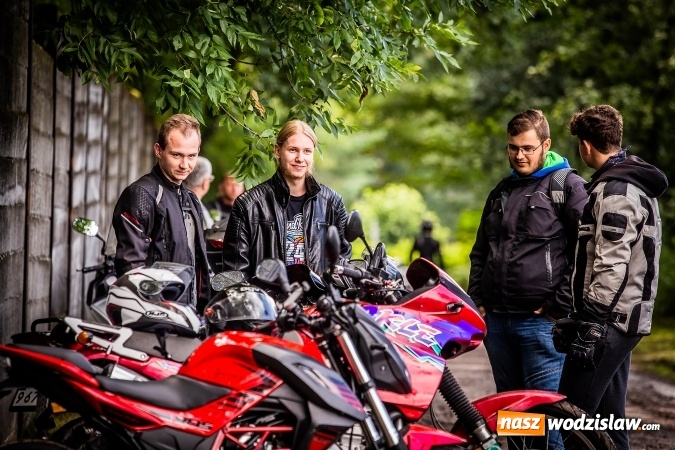 Zdjęcie w galerii na portalu naszwodzislaw.com: Parada ulicami miasta w ramach zlotu motocyklowego w Pszowie wiadomości z regionu