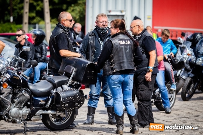 Zdjęcie w galerii na portalu naszwodzislaw.com: Parada ulicami miasta w ramach zlotu motocyklowego w Pszowie wiadomości z regionu