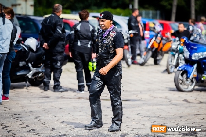Zdjęcie w galerii na portalu naszwodzislaw.com: Parada ulicami miasta w ramach zlotu motocyklowego w Pszowie wiadomości z regionu