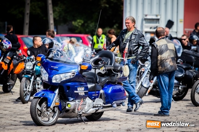 Zdjęcie w galerii na portalu naszwodzislaw.com: Parada ulicami miasta w ramach zlotu motocyklowego w Pszowie wiadomości z regionu