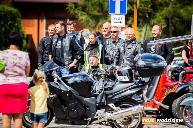 Zdjęcie w galerii na portalu naszwodzislaw.com: Parada ulicami miasta w ramach zlotu motocyklowego w Pszowie wiadomości z regionu