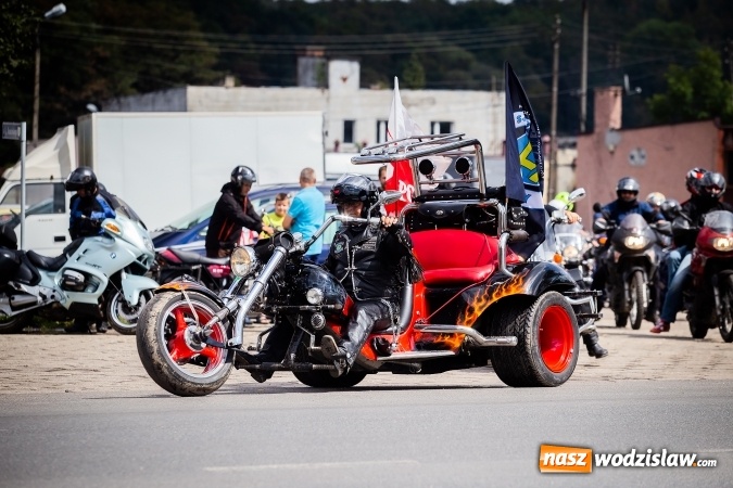 Zdjęcie w galerii na portalu naszwodzislaw.com: Parada ulicami miasta w ramach zlotu motocyklowego w Pszowie wiadomości z regionu