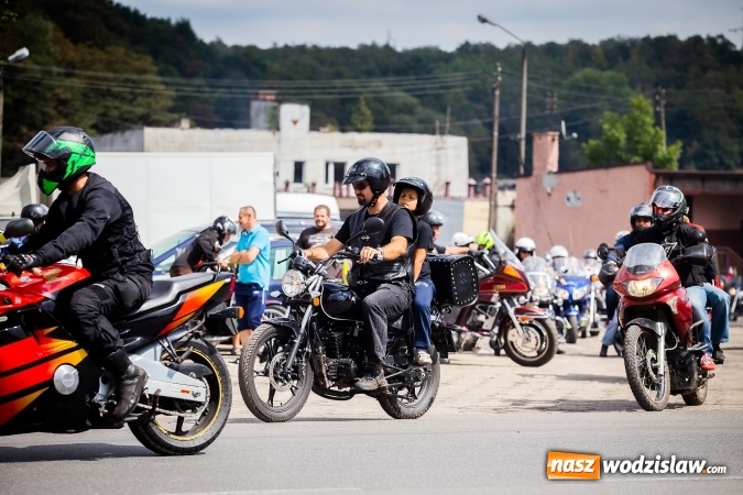 Zdjęcie w galerii na portalu naszwodzislaw.com: Parada ulicami miasta w ramach zlotu motocyklowego w Pszowie wiadomości z regionu