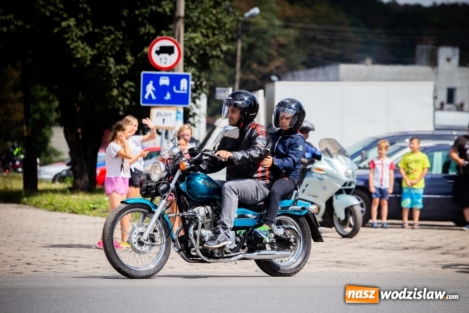 Zdjęcie w galerii na portalu naszwodzislaw.com: Parada ulicami miasta w ramach zlotu motocyklowego w Pszowie wiadomości z regionu