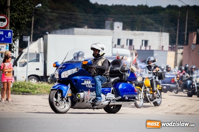 Zdjęcie w galerii na portalu naszwodzislaw.com: Parada ulicami miasta w ramach zlotu motocyklowego w Pszowie wiadomości z regionu