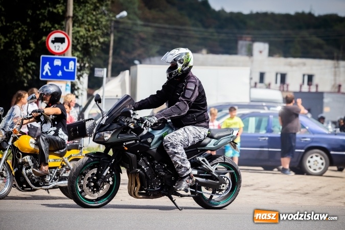 Zdjęcie w galerii na portalu naszwodzislaw.com: Parada ulicami miasta w ramach zlotu motocyklowego w Pszowie wiadomości z regionu