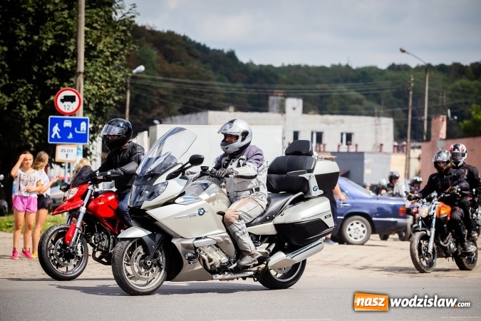 Zdjęcie w galerii na portalu naszwodzislaw.com: Parada ulicami miasta w ramach zlotu motocyklowego w Pszowie wiadomości z regionu
