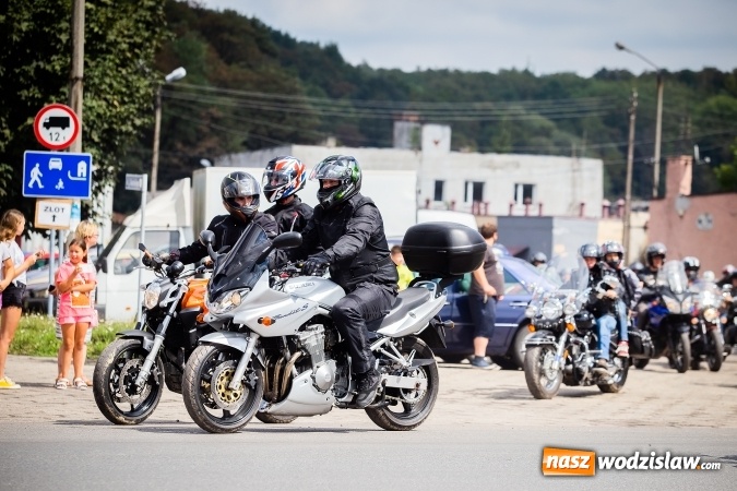Zdjęcie w galerii na portalu naszwodzislaw.com: Parada ulicami miasta w ramach zlotu motocyklowego w Pszowie wiadomości z regionu
