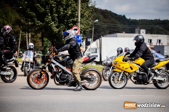 Zdjęcie w galerii na portalu naszwodzislaw.com: Parada ulicami miasta w ramach zlotu motocyklowego w Pszowie wiadomości z regionu