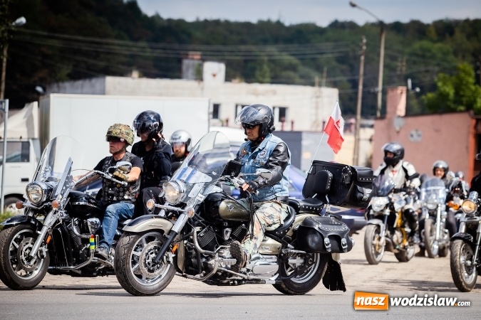 Zdjęcie w galerii na portalu naszwodzislaw.com: Parada ulicami miasta w ramach zlotu motocyklowego w Pszowie wiadomości z regionu