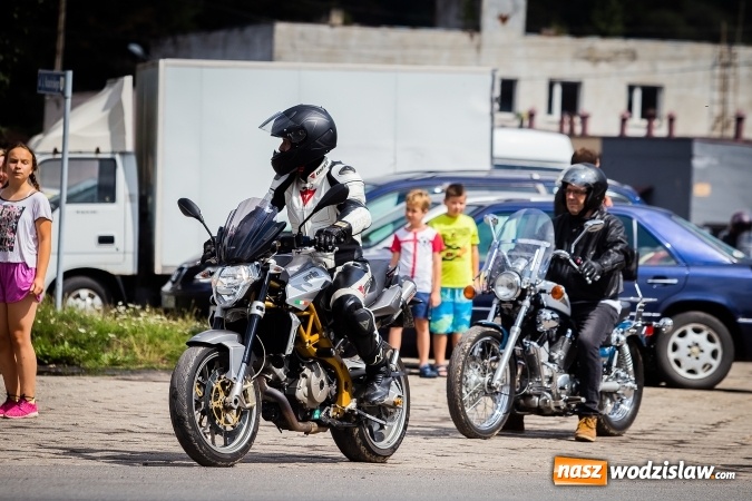 Zdjęcie w galerii na portalu naszwodzislaw.com: Parada ulicami miasta w ramach zlotu motocyklowego w Pszowie wiadomości z regionu
