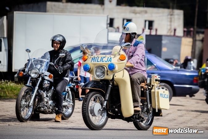 Zdjęcie w galerii na portalu naszwodzislaw.com: Parada ulicami miasta w ramach zlotu motocyklowego w Pszowie wiadomości z regionu